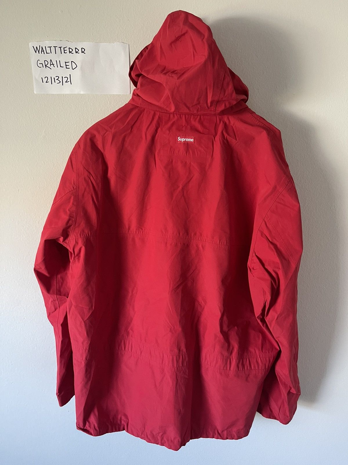 Supreme raincoat store