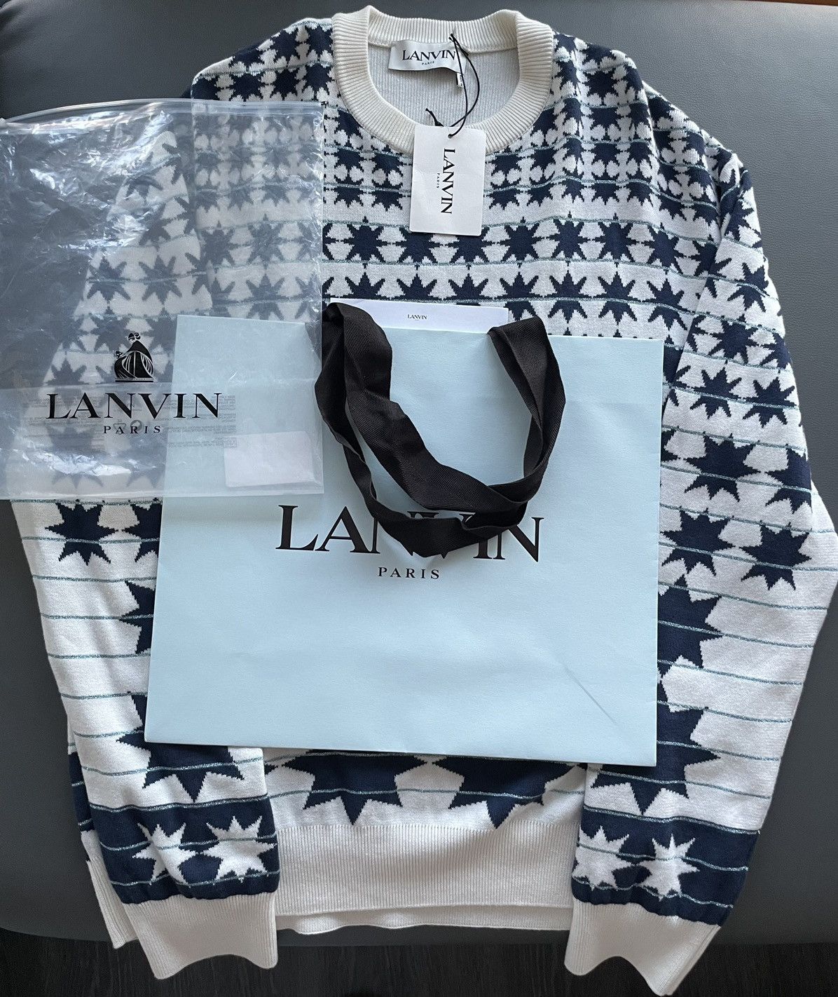 Lanvin Super Runway Limited Edition Lanvin Sweater Size US L / EU 52-54 / 3 - 12 Thumbnail