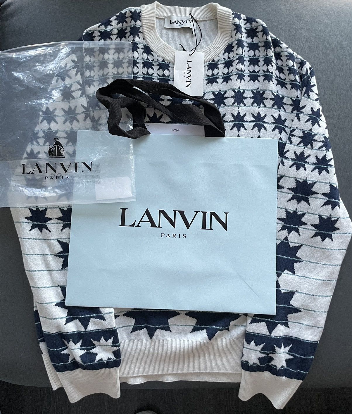 Lanvin Super Runway Limited Edition Lanvin Sweater Size US L / EU 52-54 / 3 - 2 Thumbnail