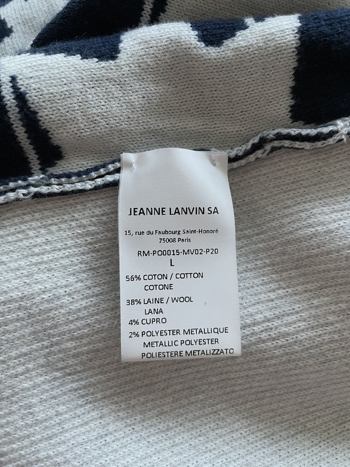 Lanvin Super Runway Limited Edition Lanvin Sweater Size US L / EU 52-54 / 3 - 8 Thumbnail