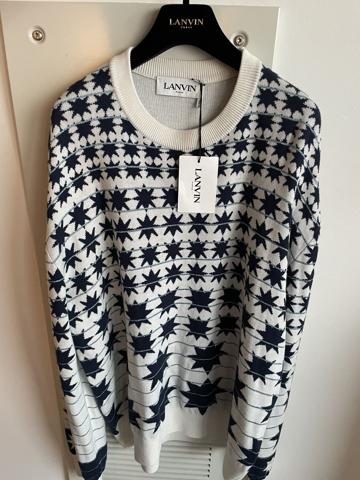 Lanvin Super Runway Limited Edition Lanvin Sweater Size US L / EU 52-54 / 3 - 22 Thumbnail