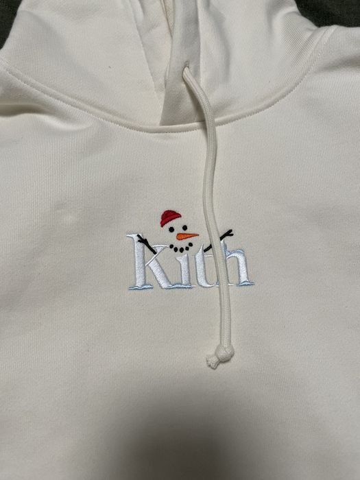 Kith KITH SERIF SNOWMAN HOODIE CHRISTMAS DROP | Grailed