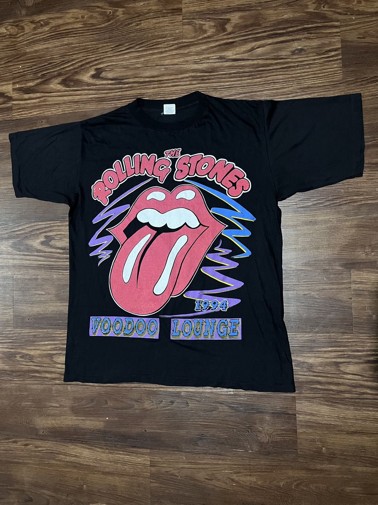 Vintage Vintage 1994 Rolling Stones voodoo lounge tee Size US XL / EU 56 / 4 - 1 Preview