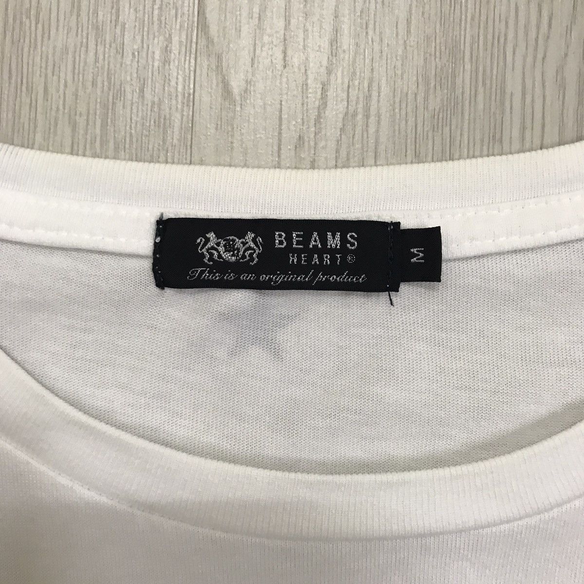 Beams Plus × Japanese Brand × Vintage Vintage Beams Heart Tee Like Mastermind Japan Size US M / EU 48-50 / 2 - 9 Thumbnail