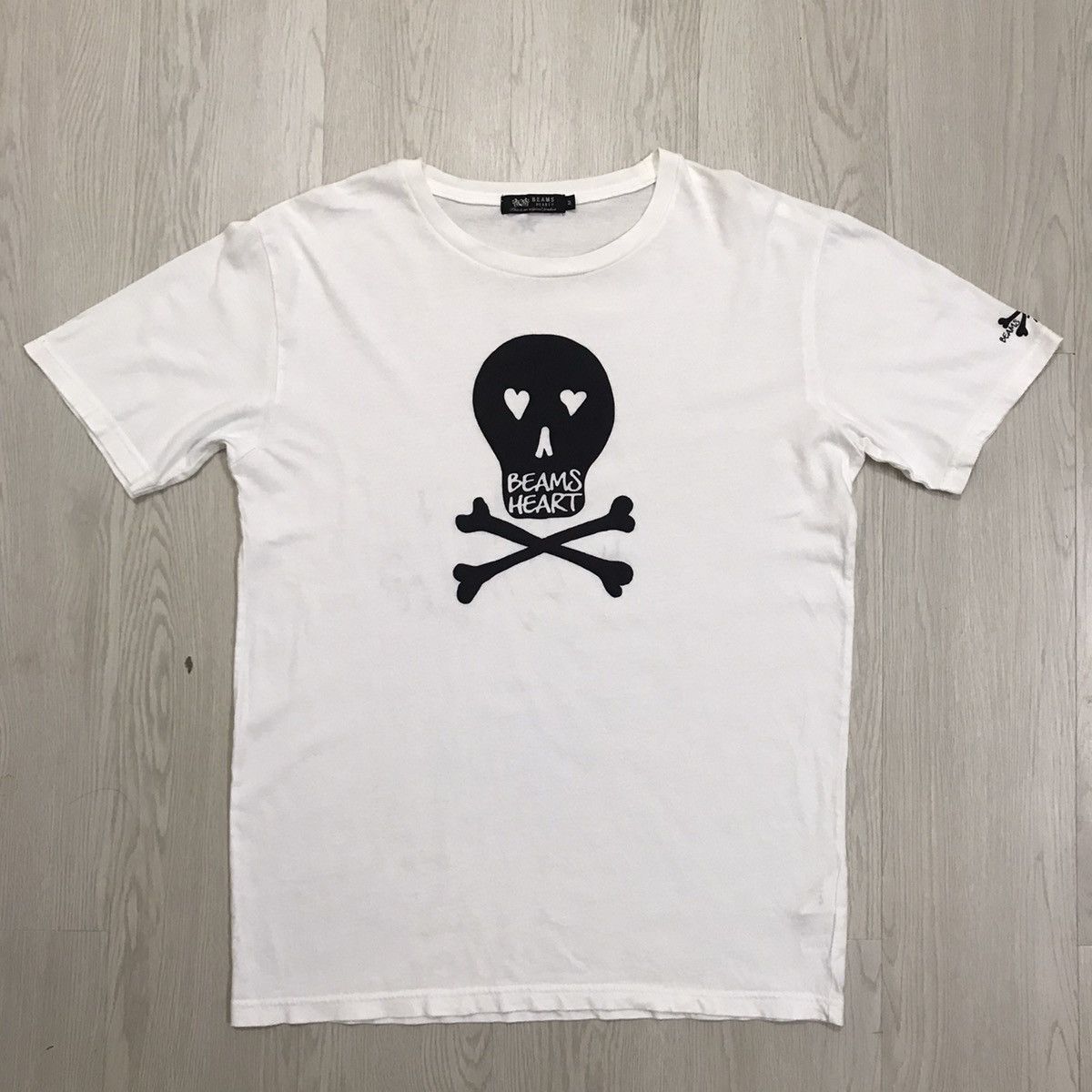 Beams Plus × Japanese Brand × Vintage Vintage Beams Heart Tee Like Mastermind Japan Size US M / EU 48-50 / 2 - 1 Thumbnail