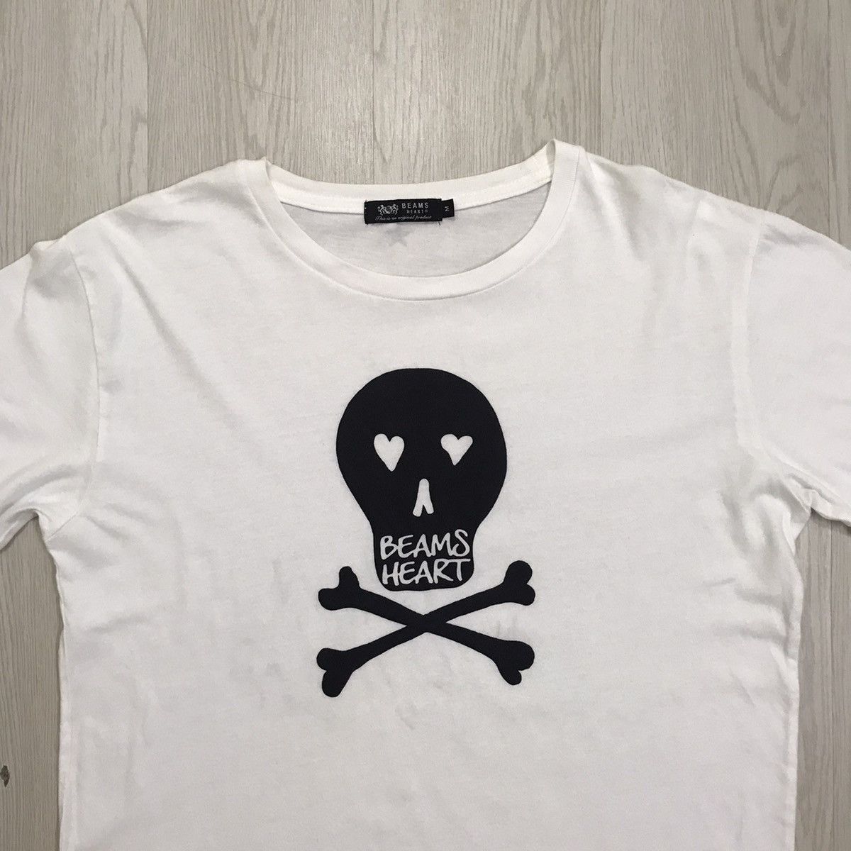 Beams Plus × Japanese Brand × Vintage Vintage Beams Heart Tee Like Mastermind Japan Size US M / EU 48-50 / 2 - 3 Thumbnail