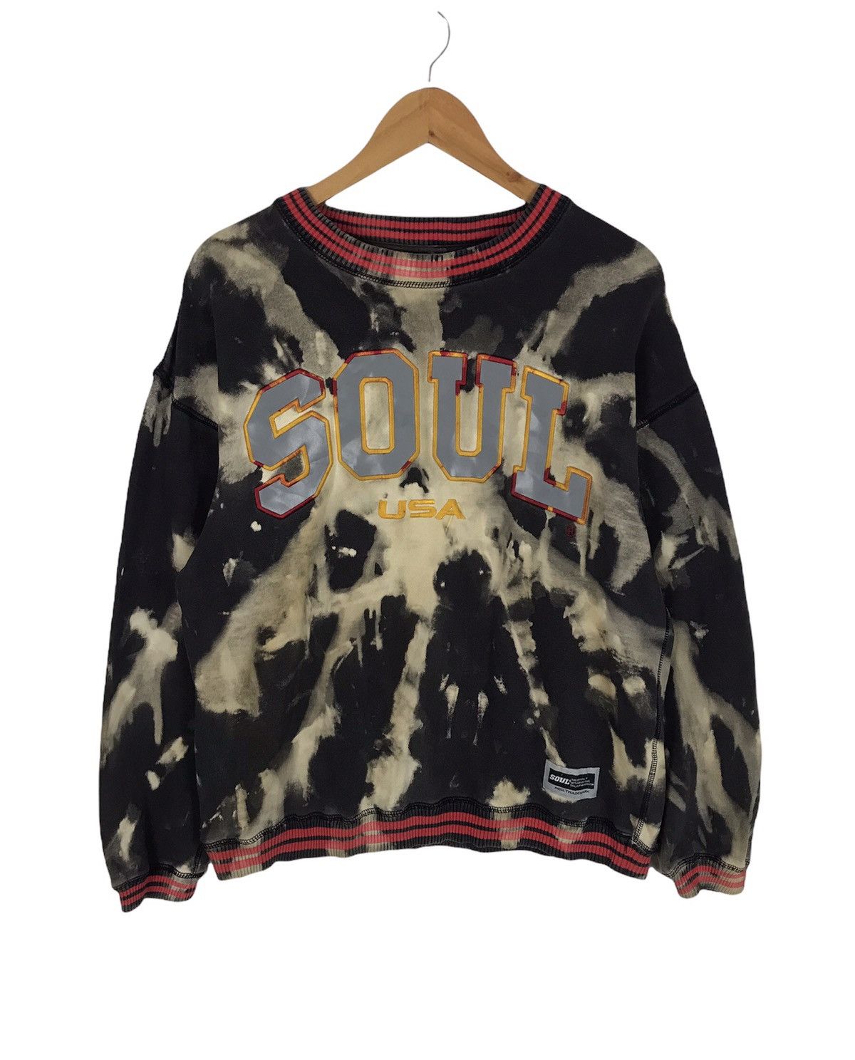 Vintage Vintage Soul Bleach Custom Sweatshirt Size US M / EU 48-50 / 2 - 1 Thumbnail
