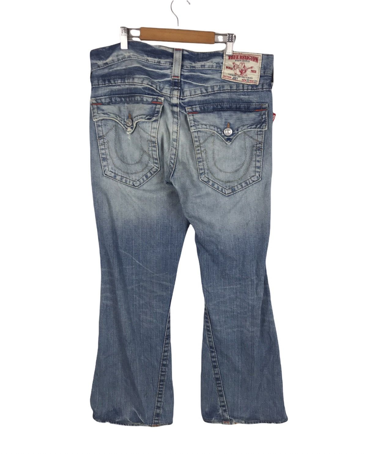 True Religion × Vintage #36 Vintage True Religion Joey Denim Jeans Size US 36 / EU 52 - 2 Thumbnail