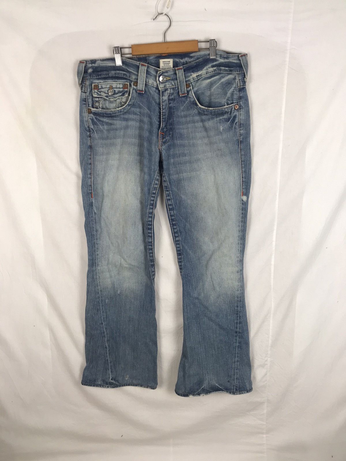 True Religion × Vintage #36 Vintage True Religion Joey Denim Jeans Size US 36 / EU 52 - 3 Thumbnail