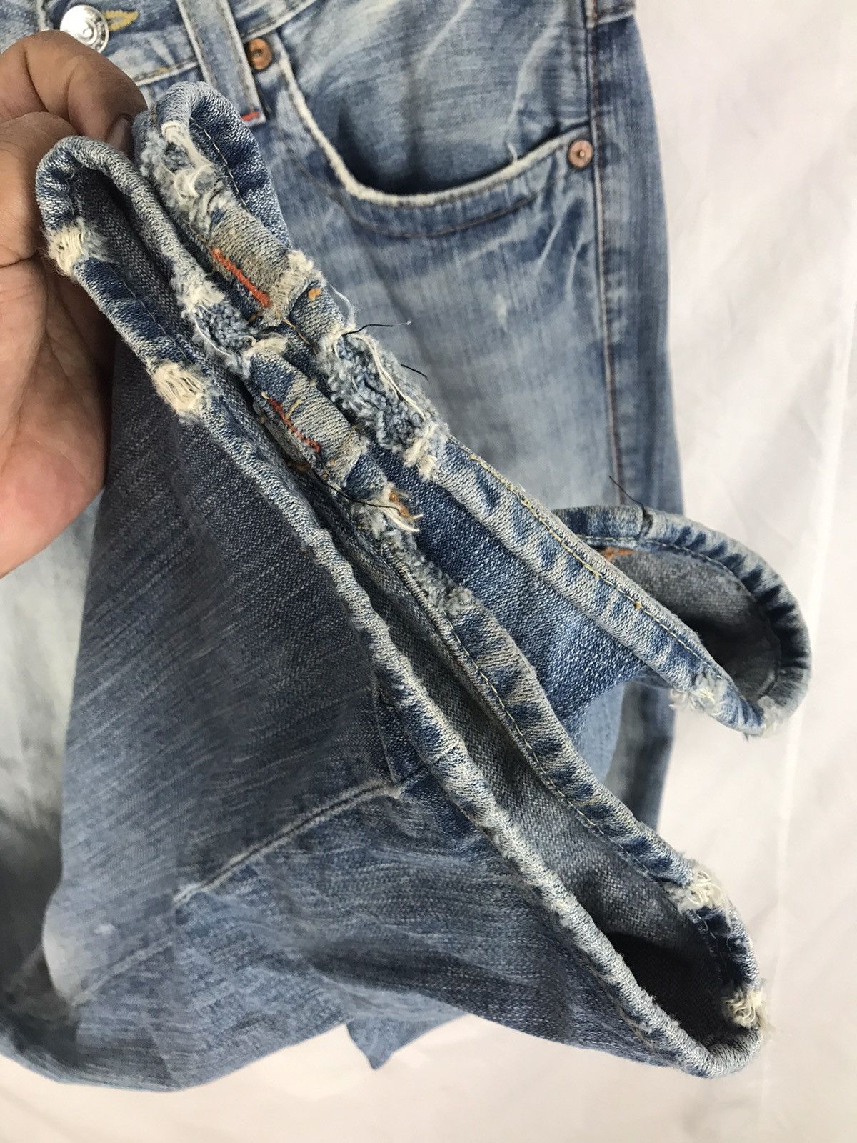 True Religion × Vintage #36 Vintage True Religion Joey Denim Jeans Size US 36 / EU 52 - 9 Thumbnail