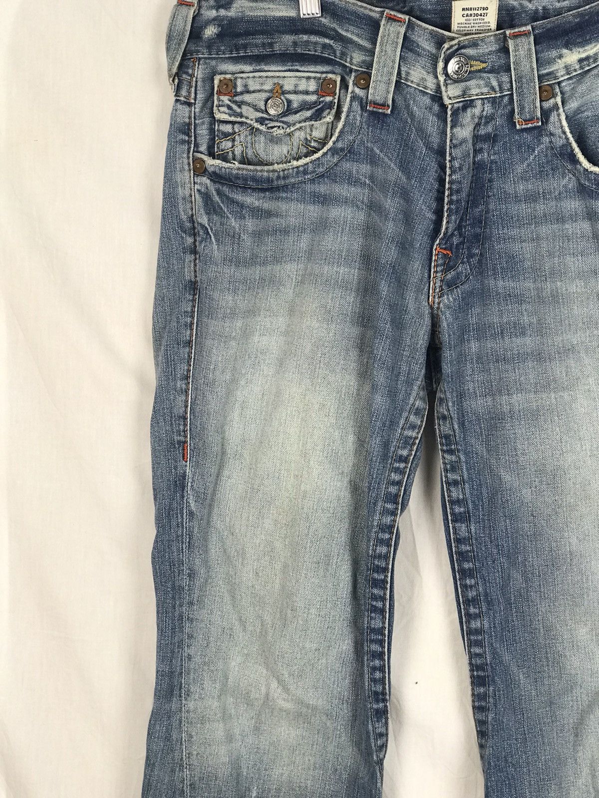 True Religion × Vintage #36 Vintage True Religion Joey Denim Jeans Size US 36 / EU 52 - 6 Thumbnail