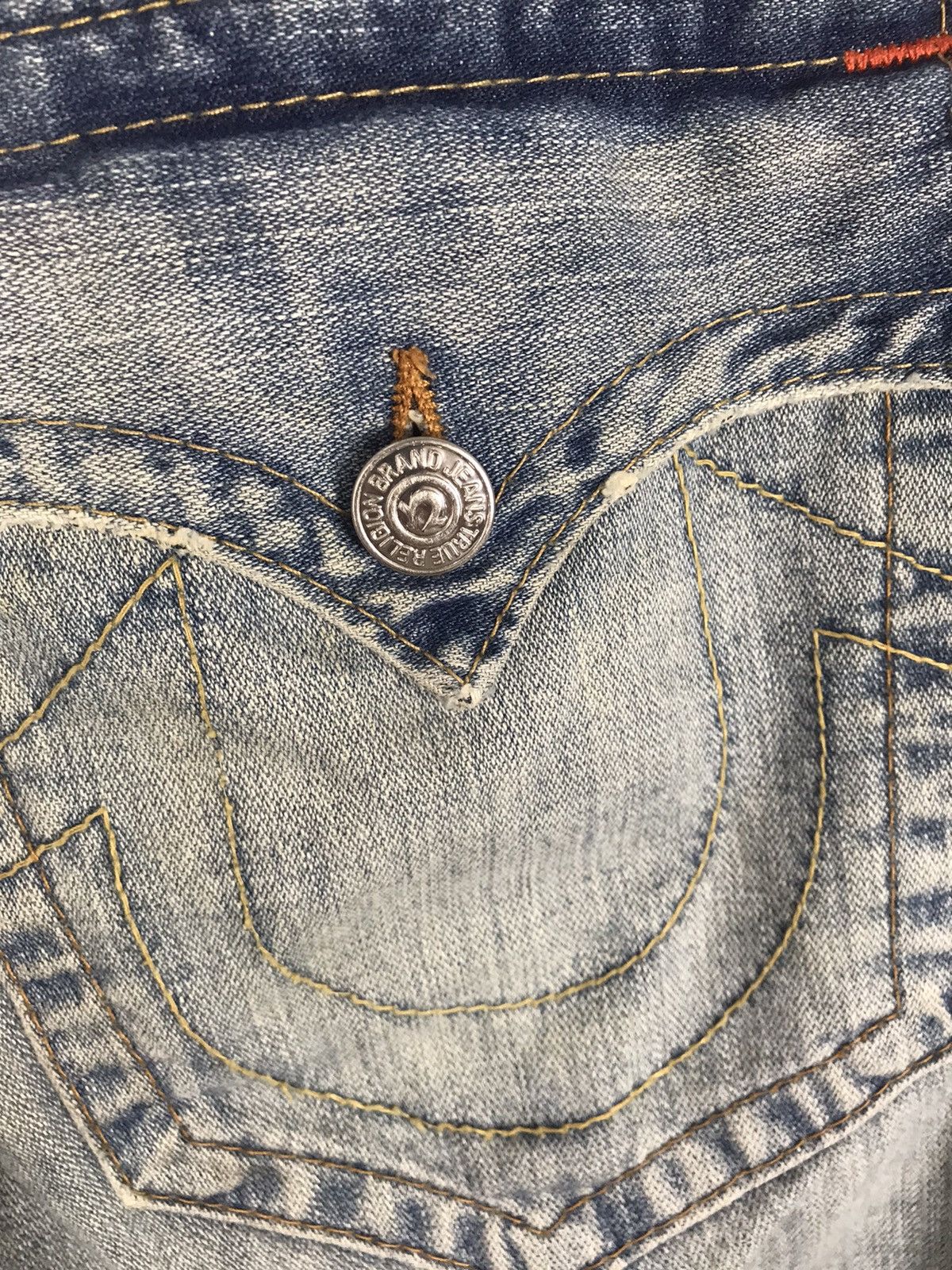 True Religion × Vintage #36 Vintage True Religion Joey Denim Jeans Size US 36 / EU 52 - 12 Thumbnail