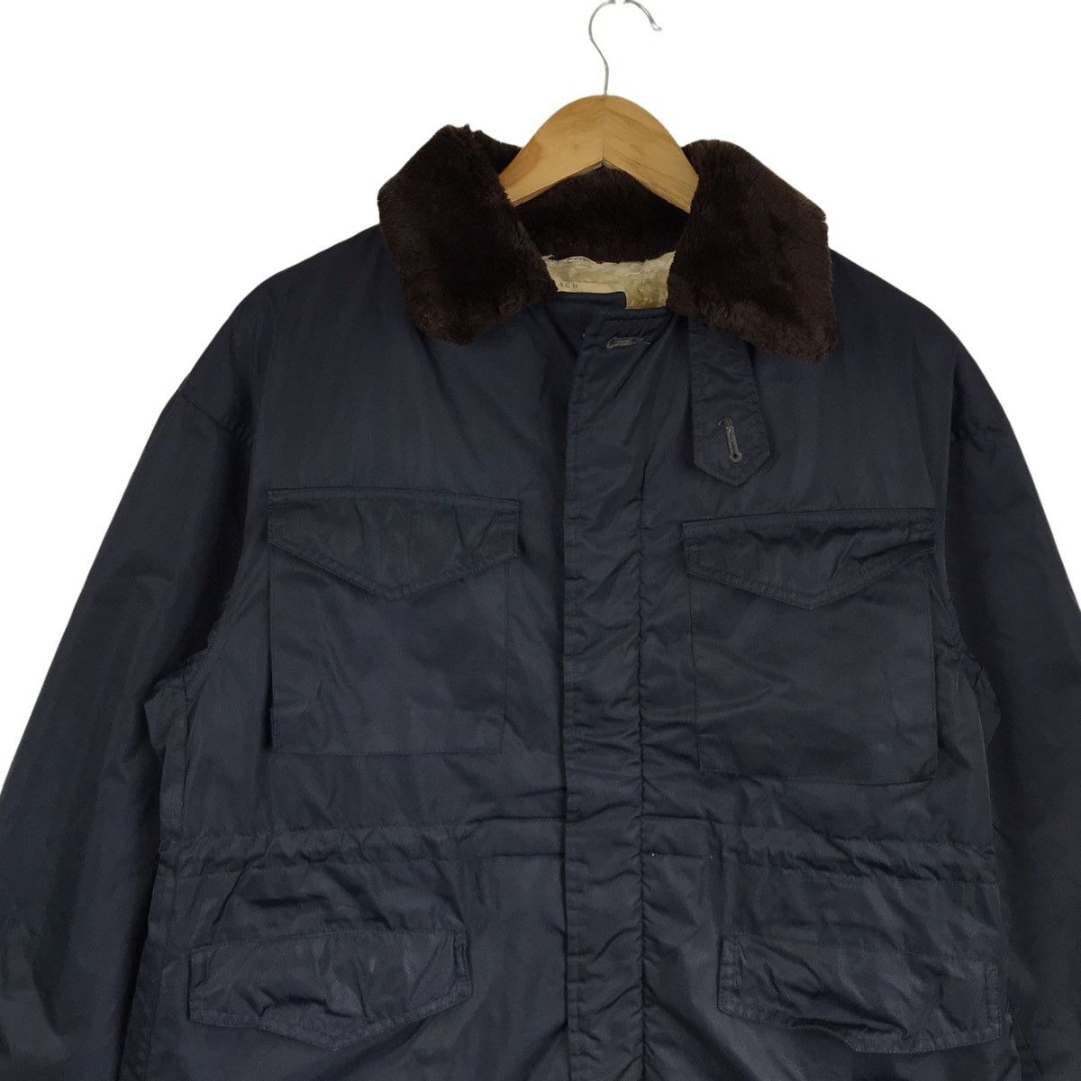 Vintage Vintage Houston Brand Sherpa Rainwear Hunting Parka Jacket Size US M / EU 48-50 / 2 - 4 Thumbnail