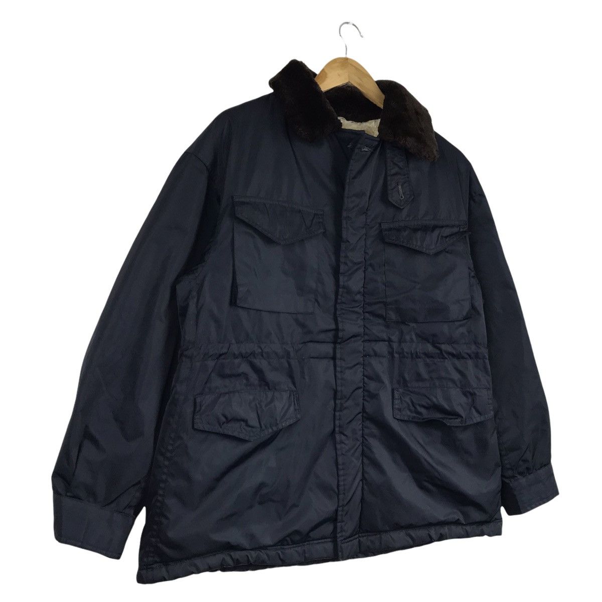 Vintage Vintage Houston Brand Sherpa Rainwear Hunting Parka Jacket Size US M / EU 48-50 / 2 - 2 Thumbnail