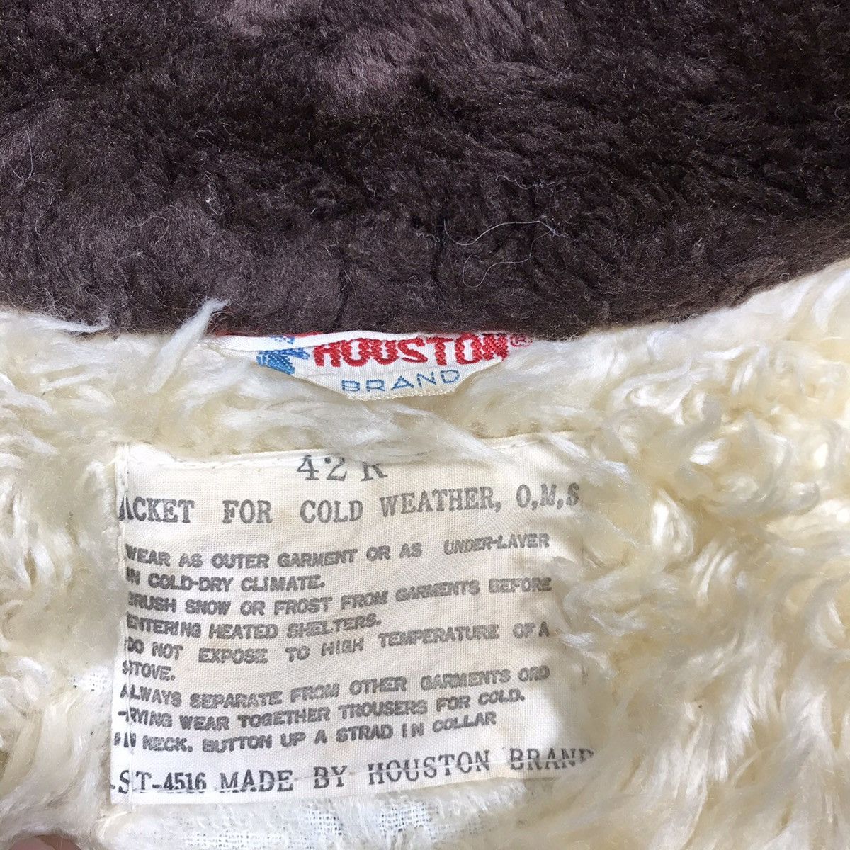 Vintage Vintage Houston Brand Sherpa Rainwear Hunting Parka Jacket Size US M / EU 48-50 / 2 - 8 Thumbnail