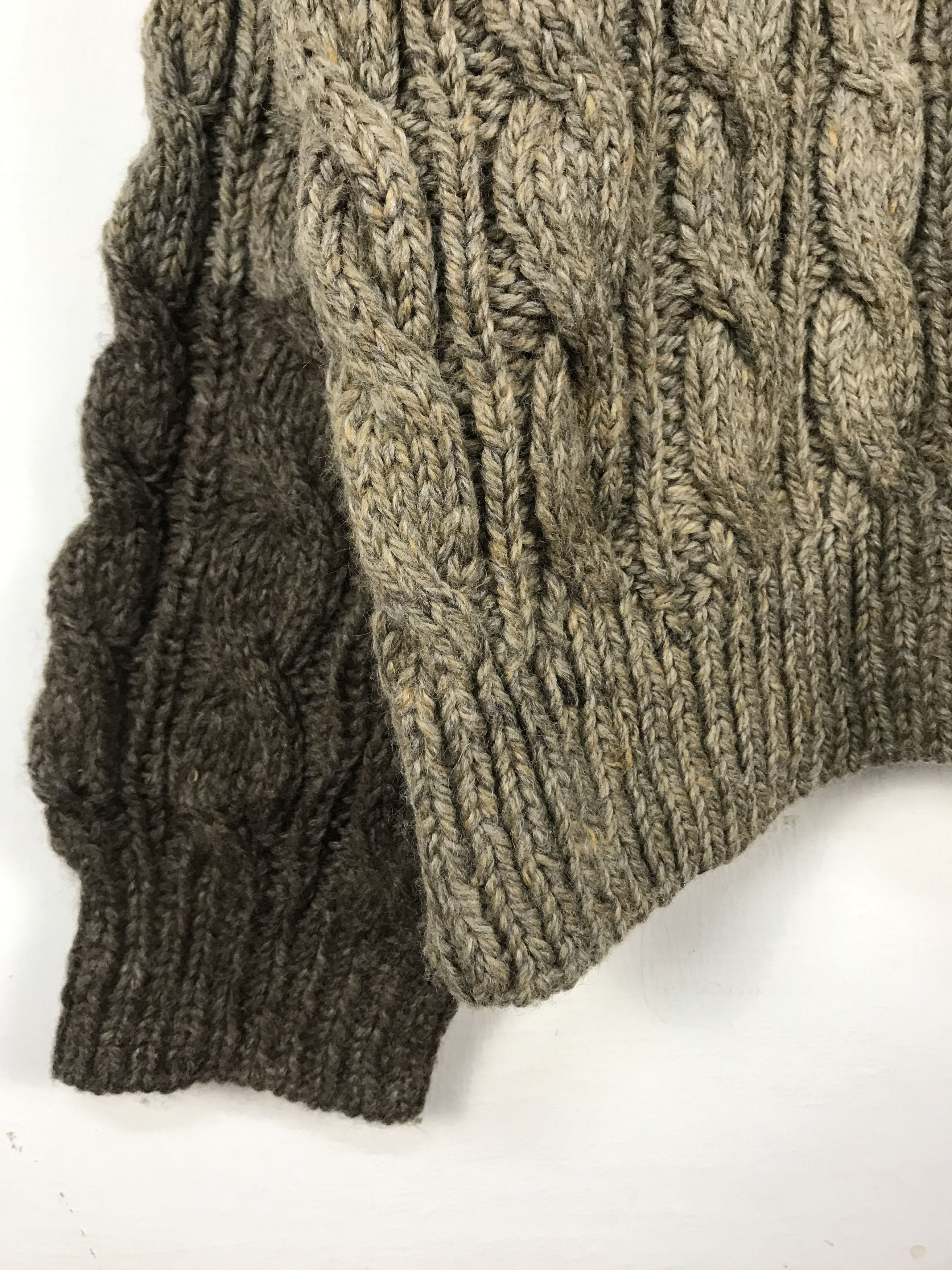 Other Unbrand Giant Braid Cable Stich Knit Sweater #3013 Size US XL / EU 56 / 4 - 5 Thumbnail