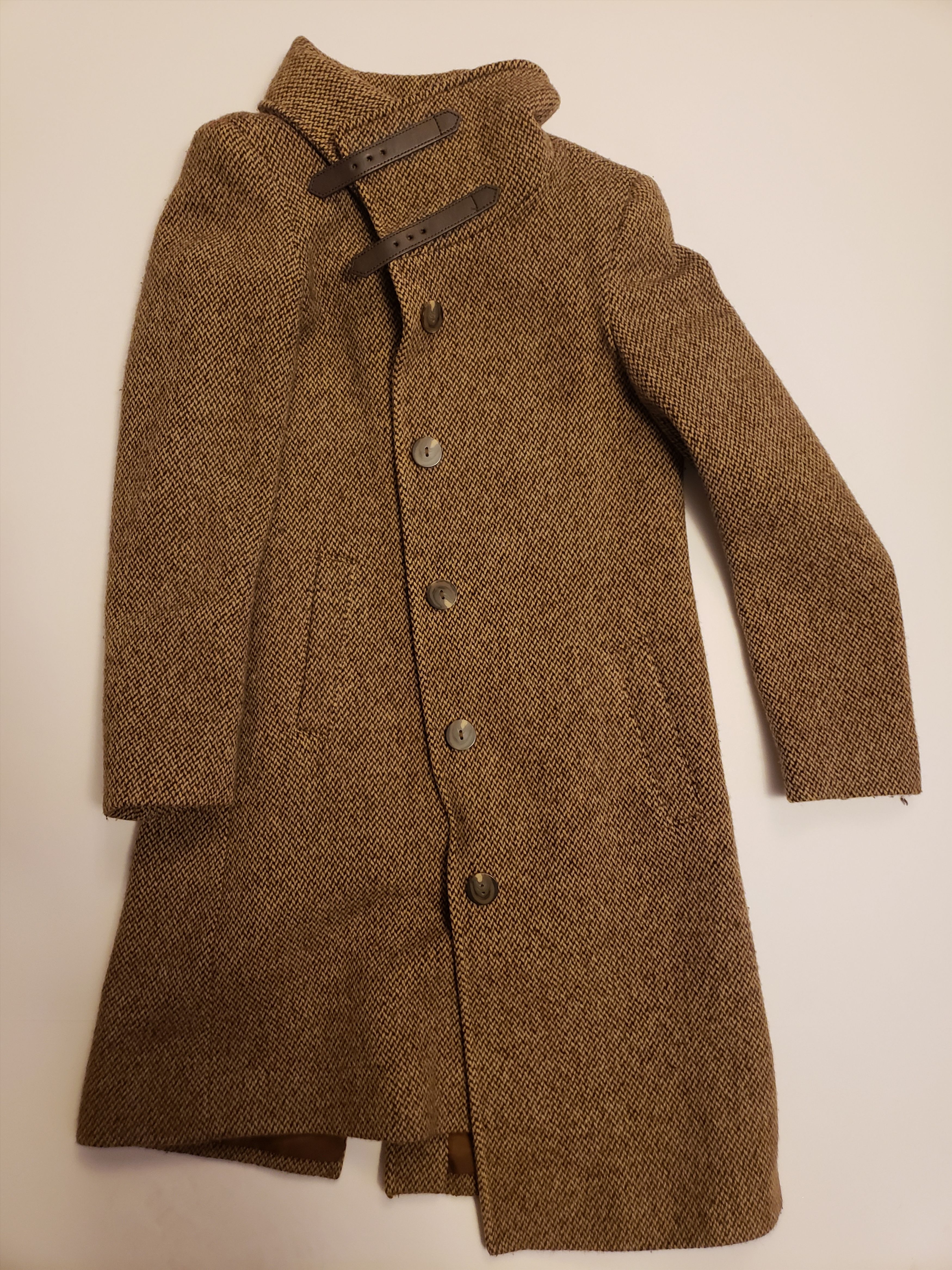 Lauren Ralph Lauren Tweed Heavyweight Coat Size XS / US 0-2 / IT 36-38 - 12 Thumbnail
