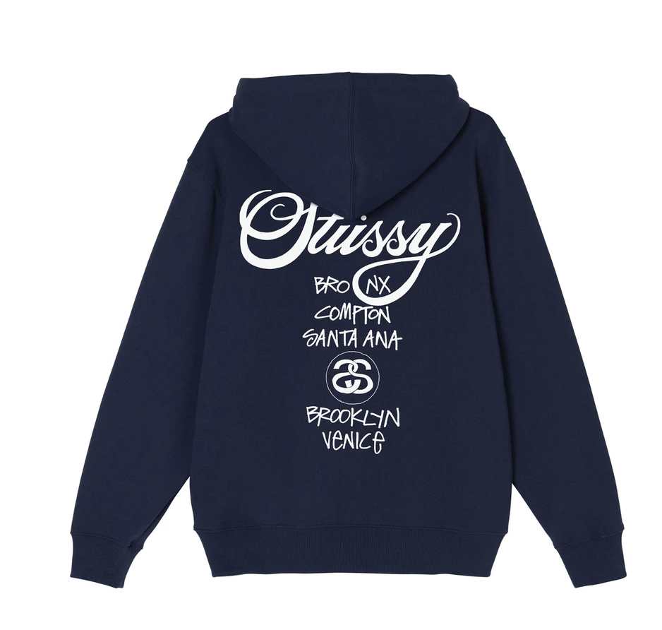 Stussy world hot sale tour hoodie