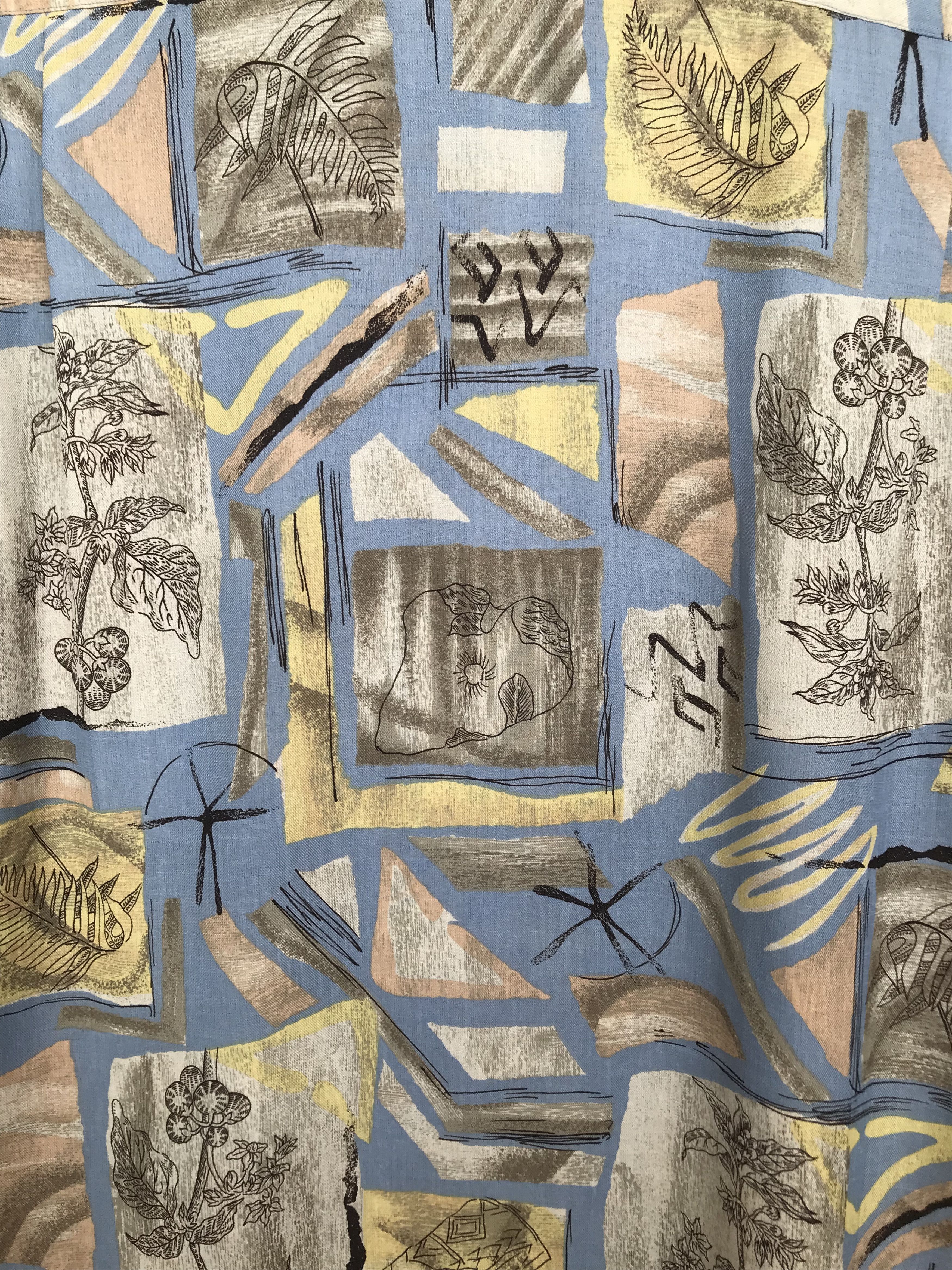 Japanese Brand Japanese Brand KEY LARGO Abstract Geometry Art Button Down Size US L / EU 52-54 / 3 - 10 Thumbnail