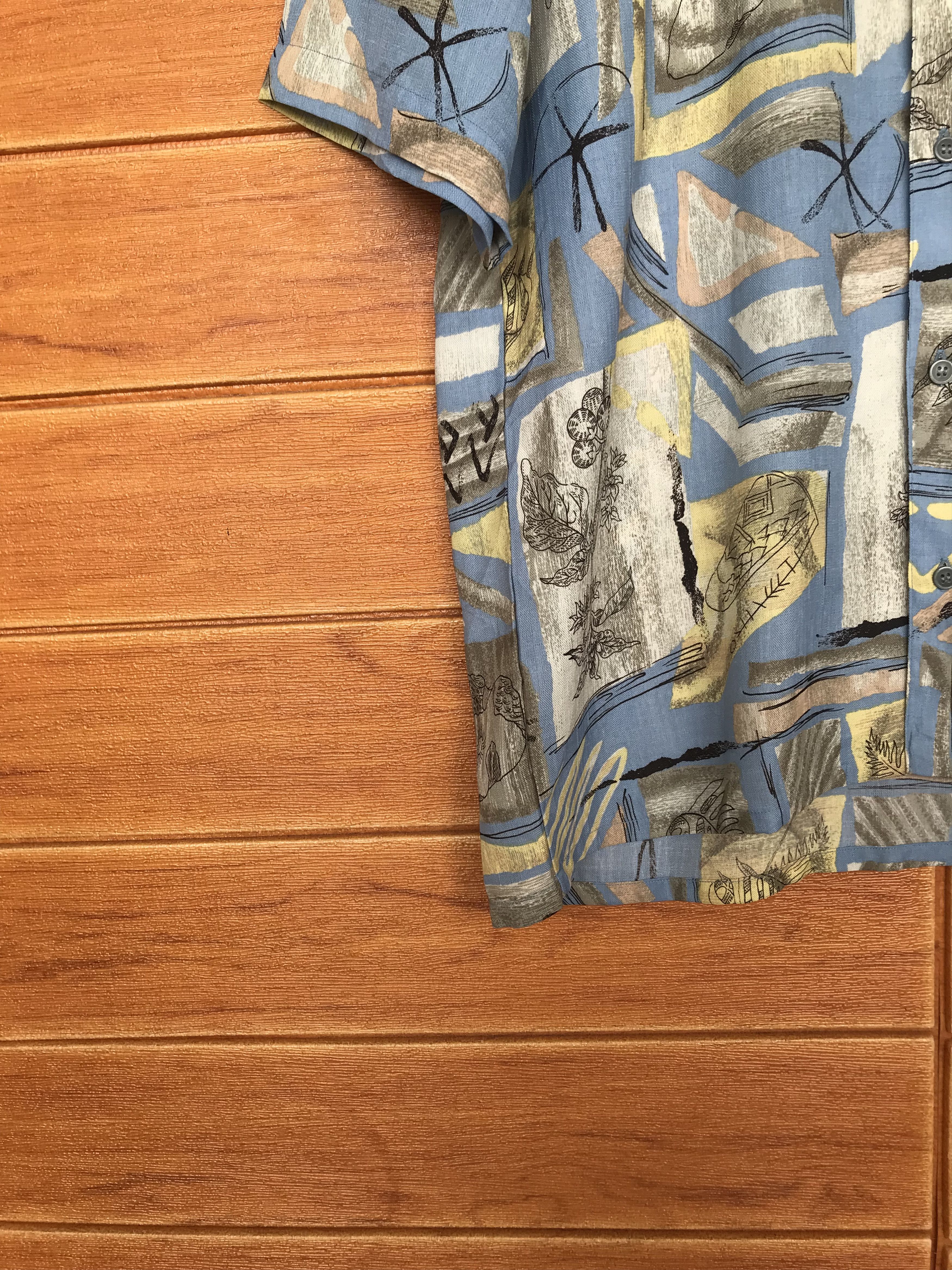 Japanese Brand Japanese Brand KEY LARGO Abstract Geometry Art Button Down Size US L / EU 52-54 / 3 - 5 Thumbnail