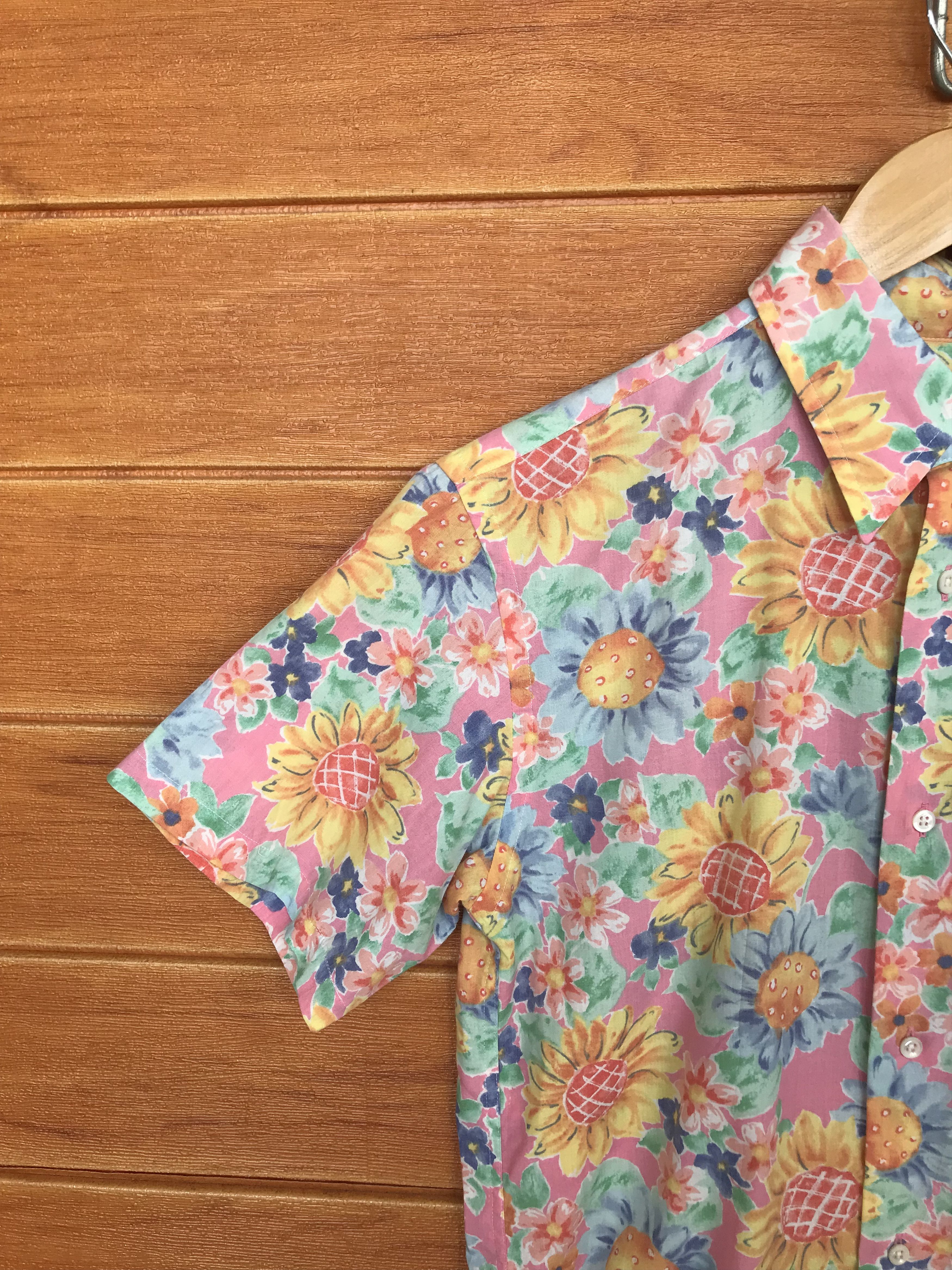 SHIPS SHIP JAPAN Florals Button Up Shirt Size US M / EU 48-50 / 2 - 4 Thumbnail