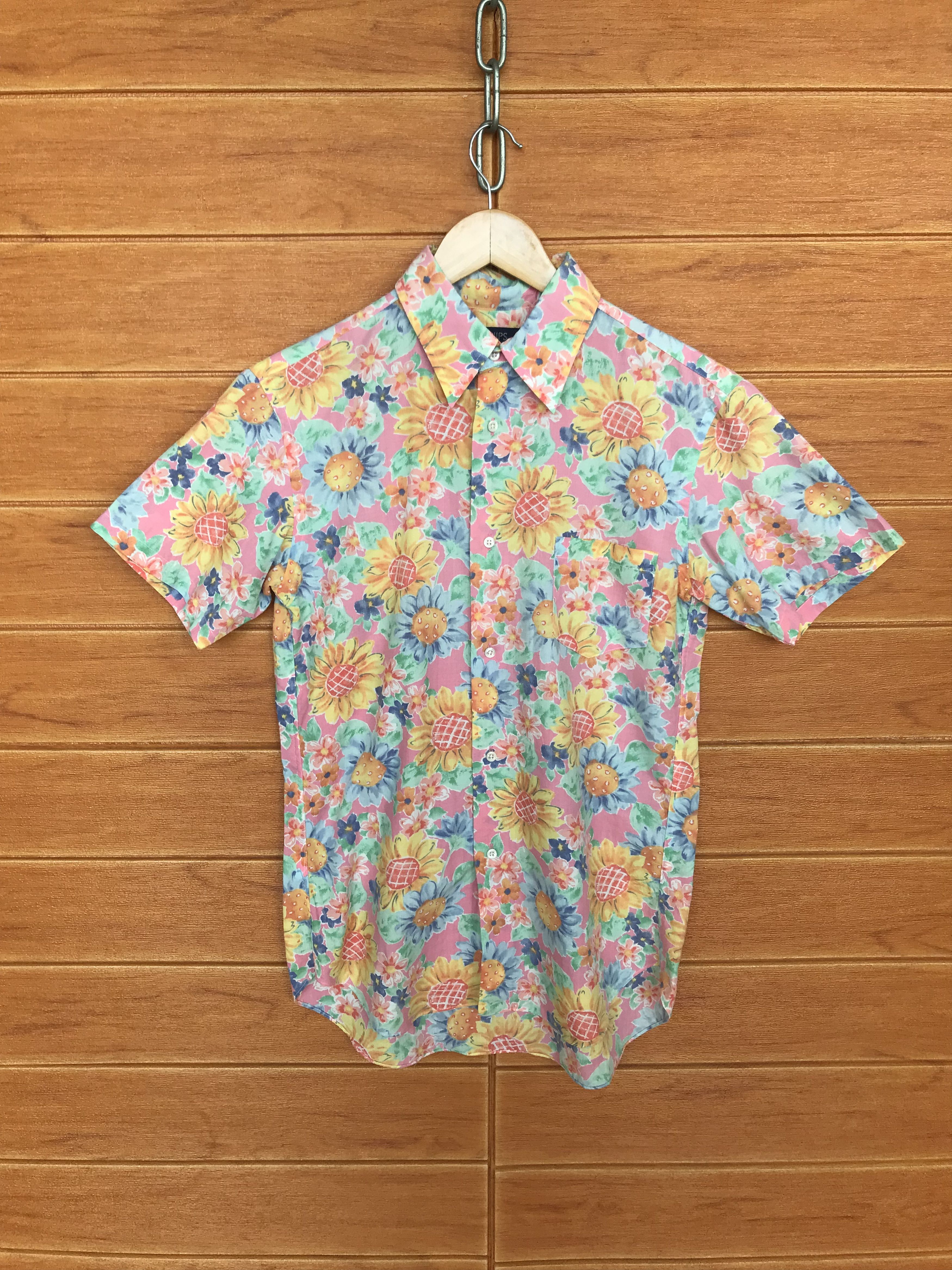 SHIPS SHIP JAPAN Florals Button Up Shirt Size US M / EU 48-50 / 2 - 1 Thumbnail