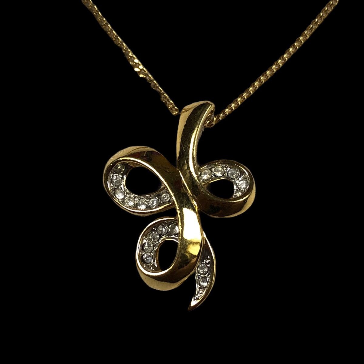 Balmain Authentic Balmain Paris Swarovski Gold Necklace Size ONE SIZE - 2 Thumbnail