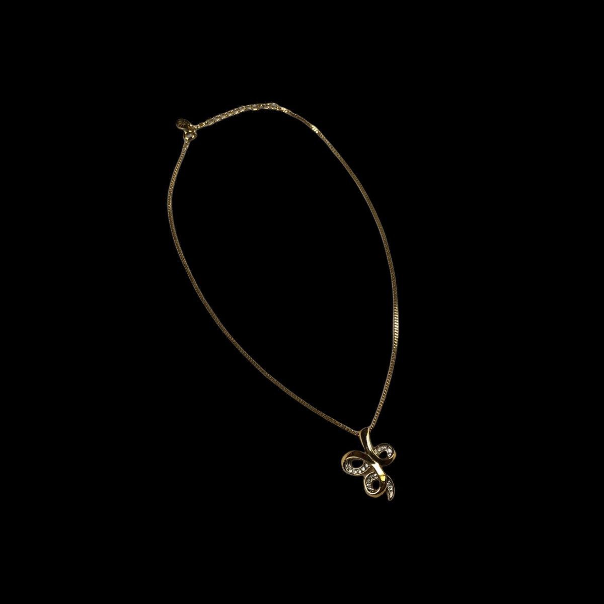 Balmain Authentic Balmain Paris Swarovski Gold Necklace Size ONE SIZE - 1 Thumbnail