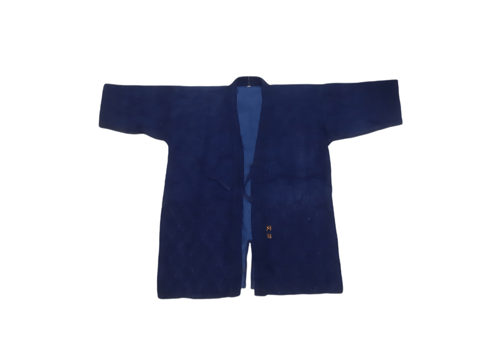 Indigo True Vintage Japanese Indigo Noragi Sashiko Kimono Size US L / EU 52-54 / 3 - 1 Thumbnail