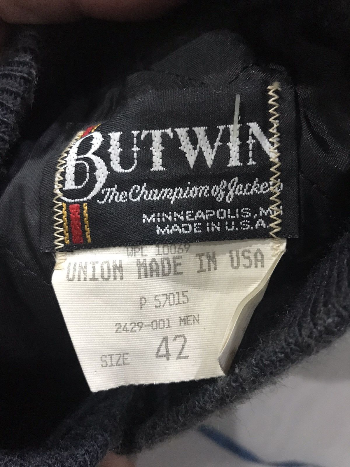 Vintage Vintage BUTWIN USA Made For Champion Varsity Jacket Size US M / EU 48-50 / 2 - 10 Thumbnail