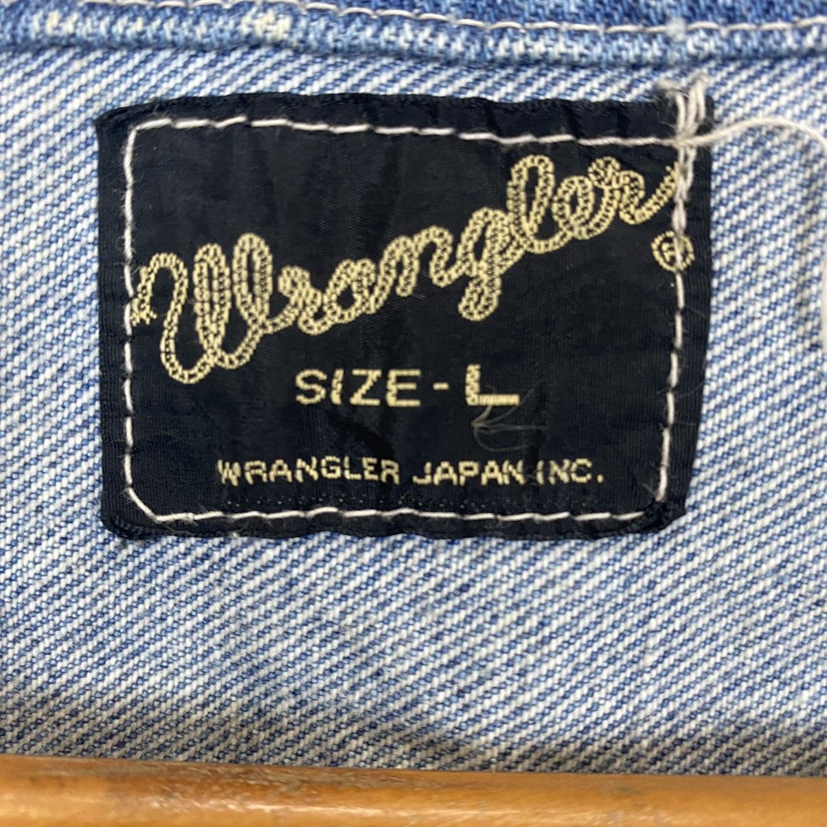 Vintage WRANGLER DENIM VEST JACKET Size US S / EU 44-46 / 1 - 7 Thumbnail
