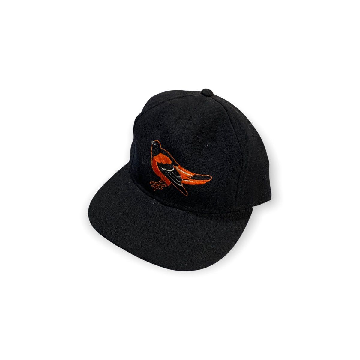 Diamond Leather Collection × MLB × Vintage 90s MLB Baltimore Orioles Wool Fitted Hat Size ONE SIZE - 1 Thumbnail