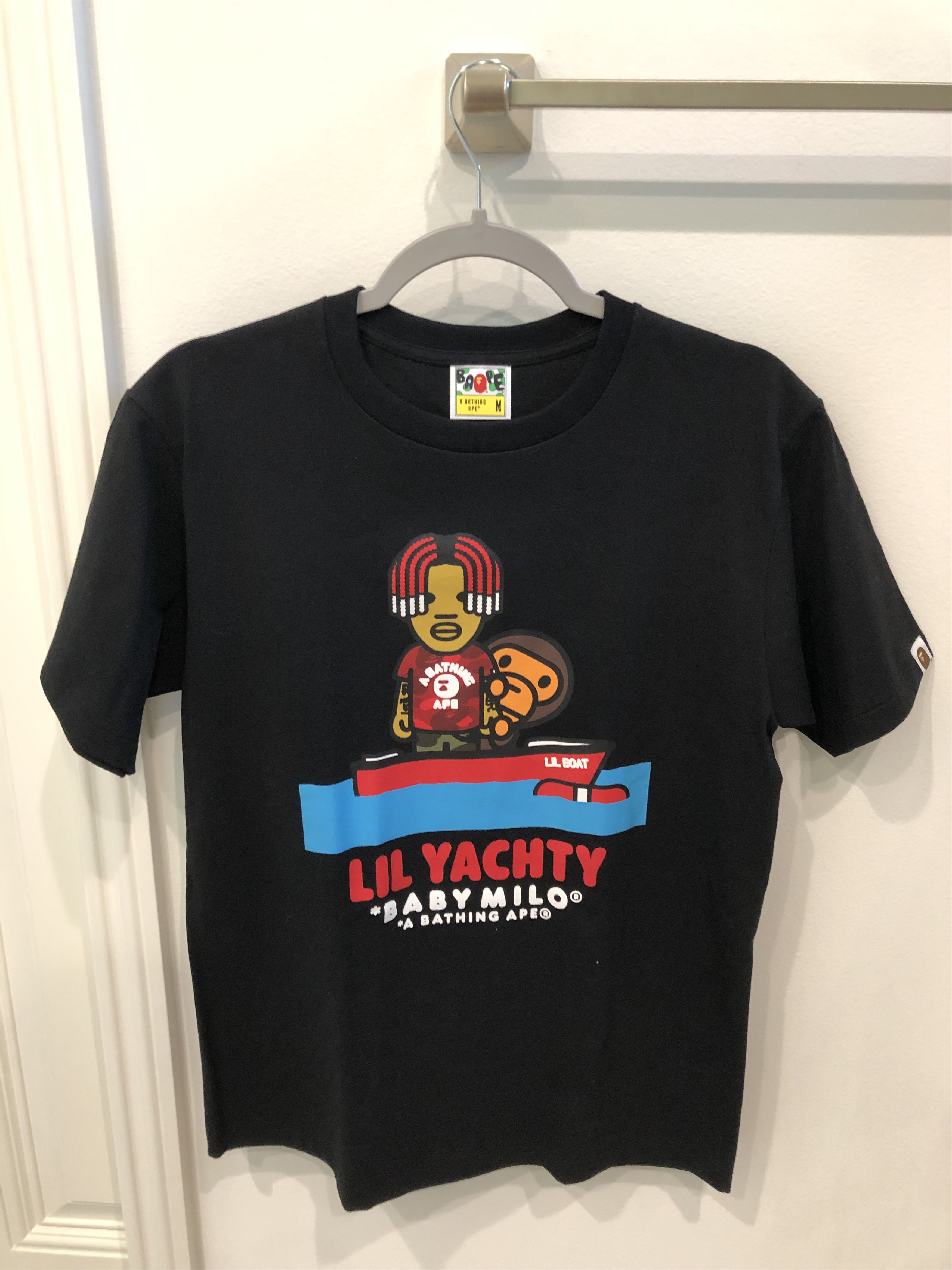 APE BAPE Lil Yachty BOAT TEE Bape × Lil Yachty Bape Baby Milo x 