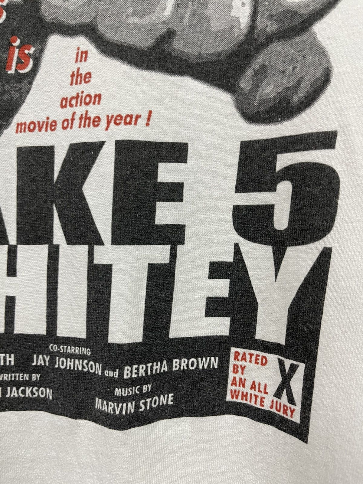 Other Vintage 90s Black History Movie Take 5 Whitey Tee Size US XL / EU 56 / 4 - 4 Thumbnail