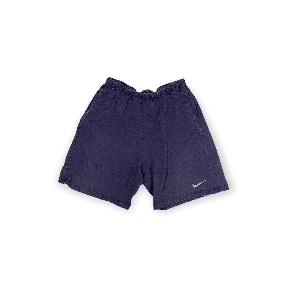 Nike × Vintage 90s Nike Shorts Purple Size US 30 / EU 46 - 1 Thumbnail