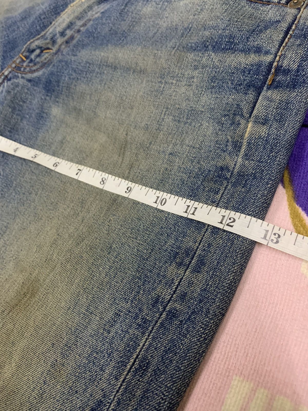 Japanese Brand × Levi's Distressed Denim LEVIS 504 Made in Japan x Rare Size US 32 / EU 48 - 19 Thumbnail