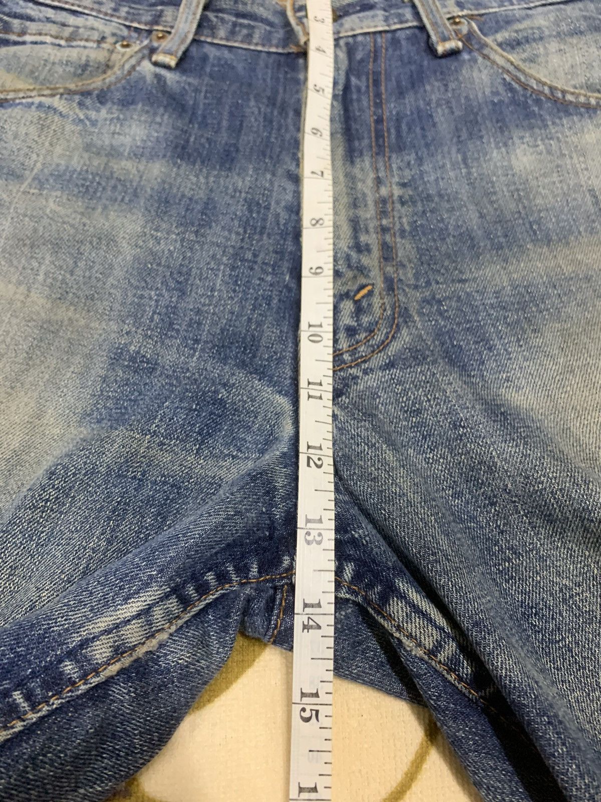 Japanese Brand × Levi's Distressed Denim LEVIS 504 Made in Japan x Rare Size US 32 / EU 48 - 18 Thumbnail