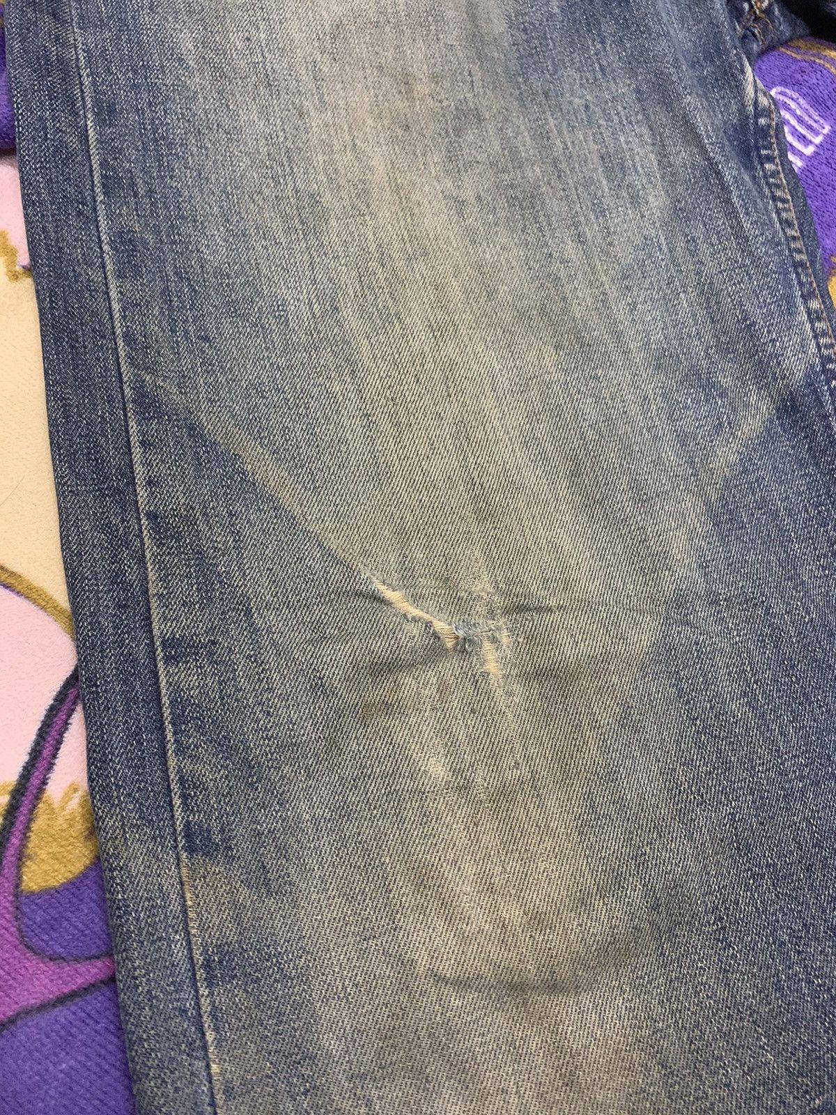Japanese Brand × Levi's Distressed Denim LEVIS 504 Made in Japan x Rare Size US 32 / EU 48 - 11 Thumbnail