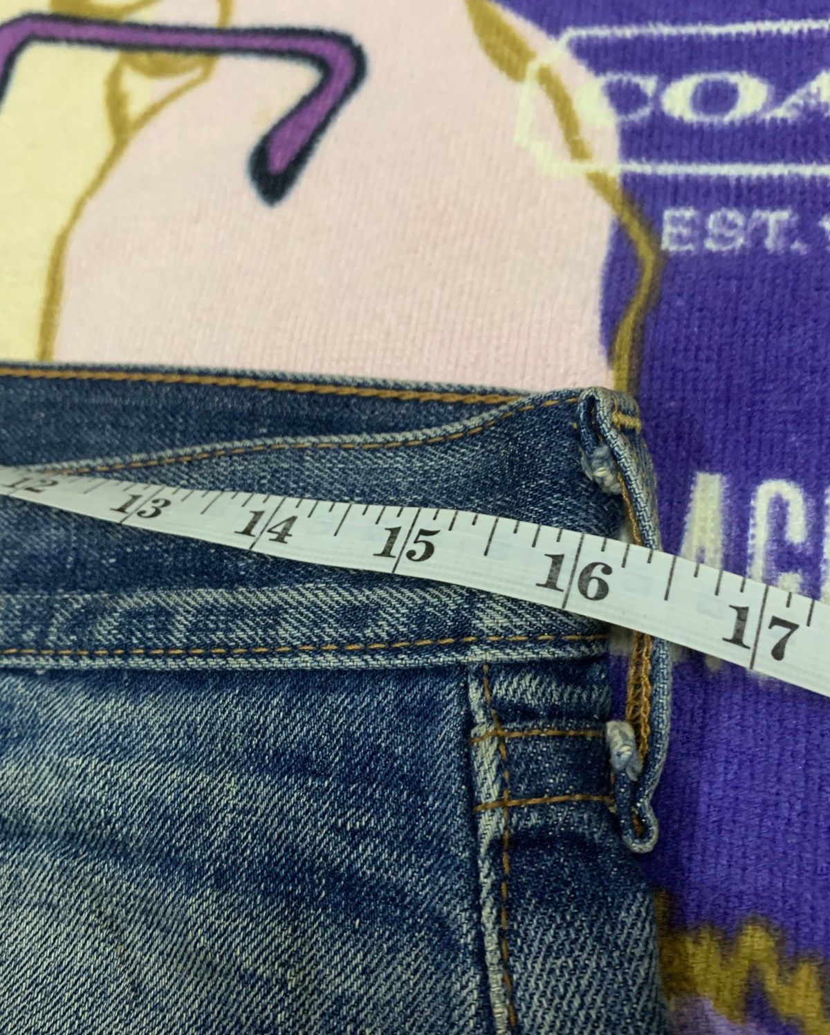 Japanese Brand × Levi's Distressed Denim LEVIS 504 Made in Japan x Rare Size US 32 / EU 48 - 14 Thumbnail