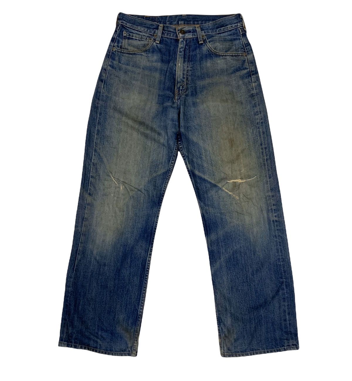 Japanese Brand × Levi's Distressed Denim LEVIS 504 Made in Japan x Rare Size US 32 / EU 48 - 2 Thumbnail
