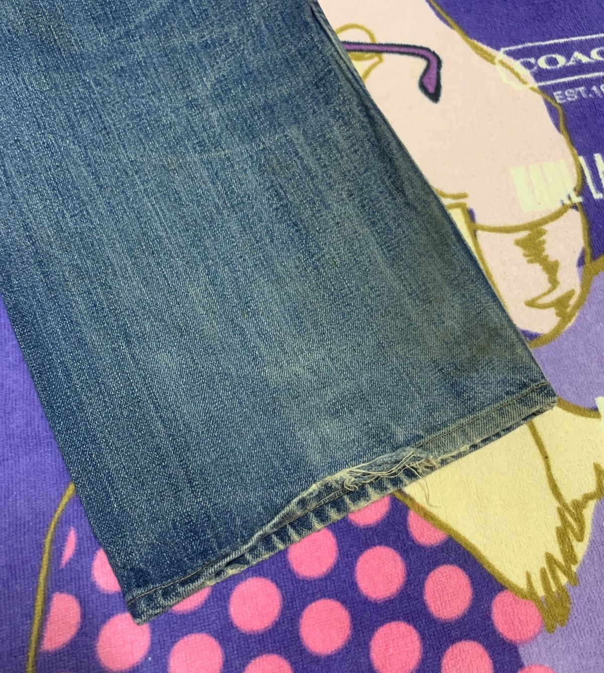 Japanese Brand × Levi's Distressed Denim LEVIS 504 Made in Japan x Rare Size US 32 / EU 48 - 9 Thumbnail