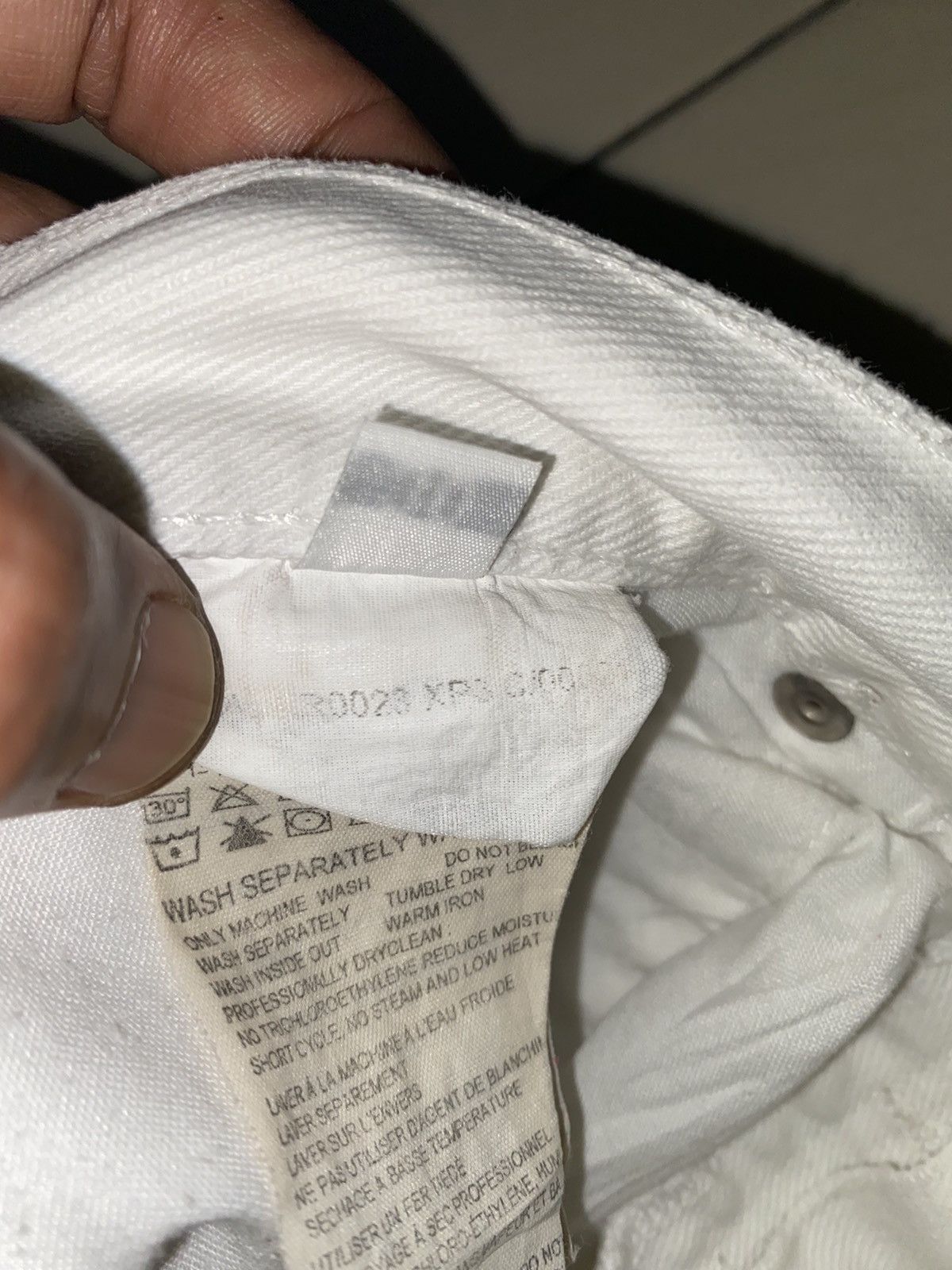 Designer × Helmut Lang Archive Piece! Helmut Lang Rusty Broken Denim Size US 30 / EU 46 - 19 Thumbnail