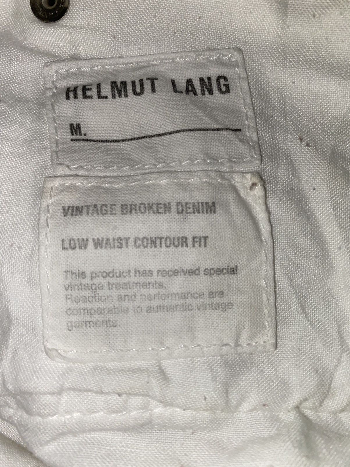 Designer × Helmut Lang Archive Piece! Helmut Lang Rusty Broken Denim Size US 30 / EU 46 - 23 Thumbnail