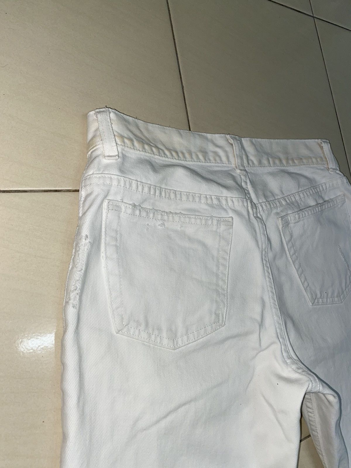 Designer × Helmut Lang Archive Piece! Helmut Lang Rusty Broken Denim Size US 30 / EU 46 - 15 Thumbnail