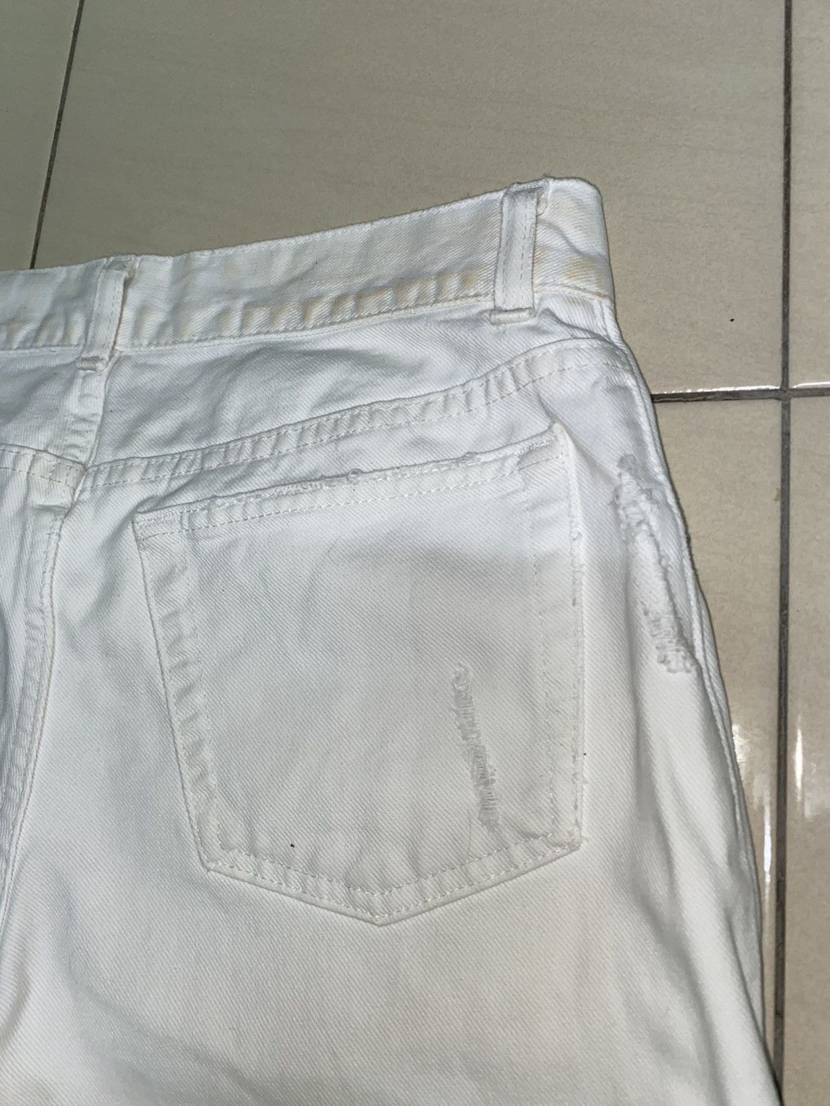 Designer × Helmut Lang Archive Piece! Helmut Lang Rusty Broken Denim Size US 30 / EU 46 - 14 Thumbnail