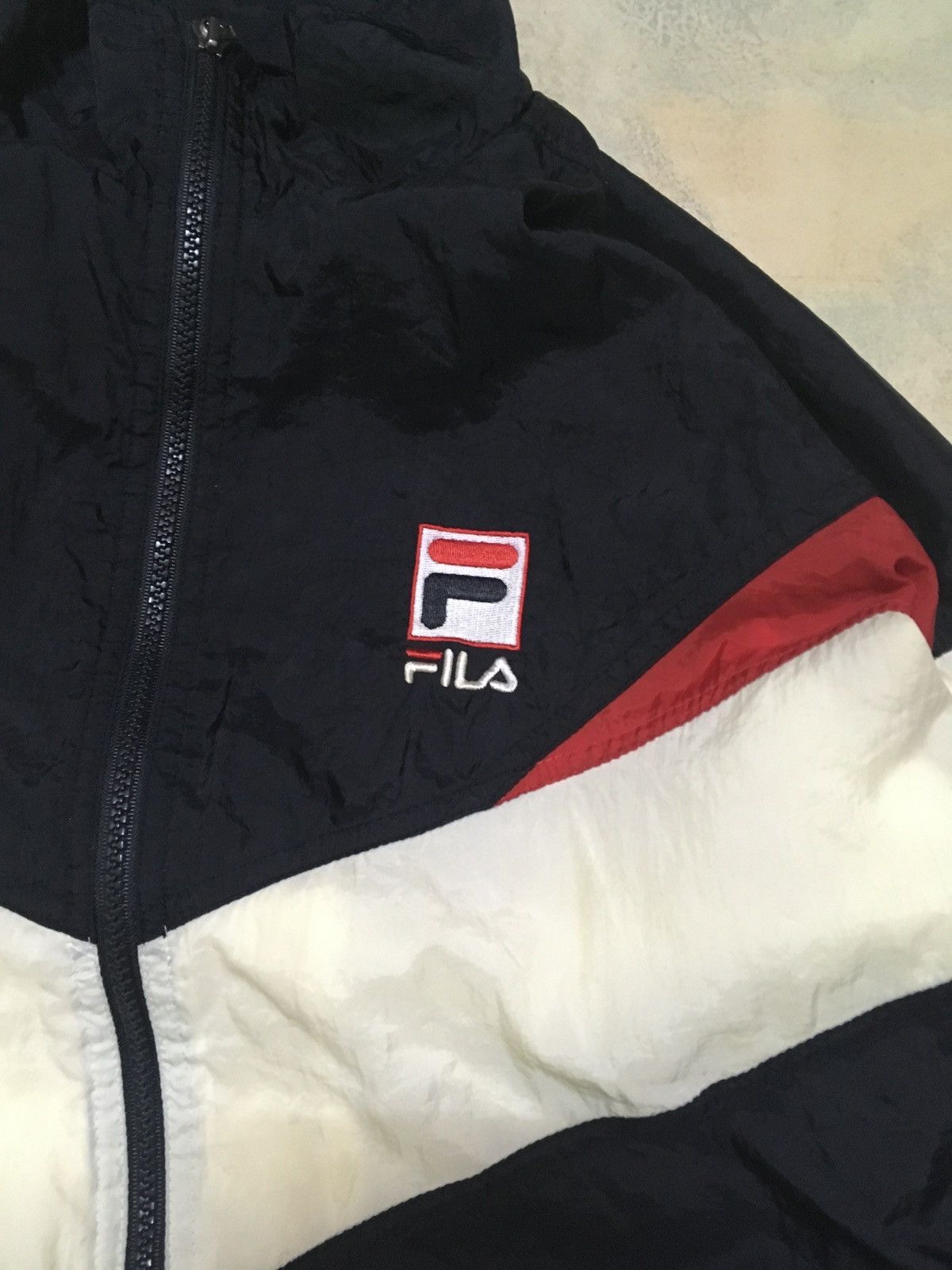 Fila Vintage 90s Fila Light Jacket Big Logo Size US M / EU 48-50 / 2 - 3 Thumbnail
