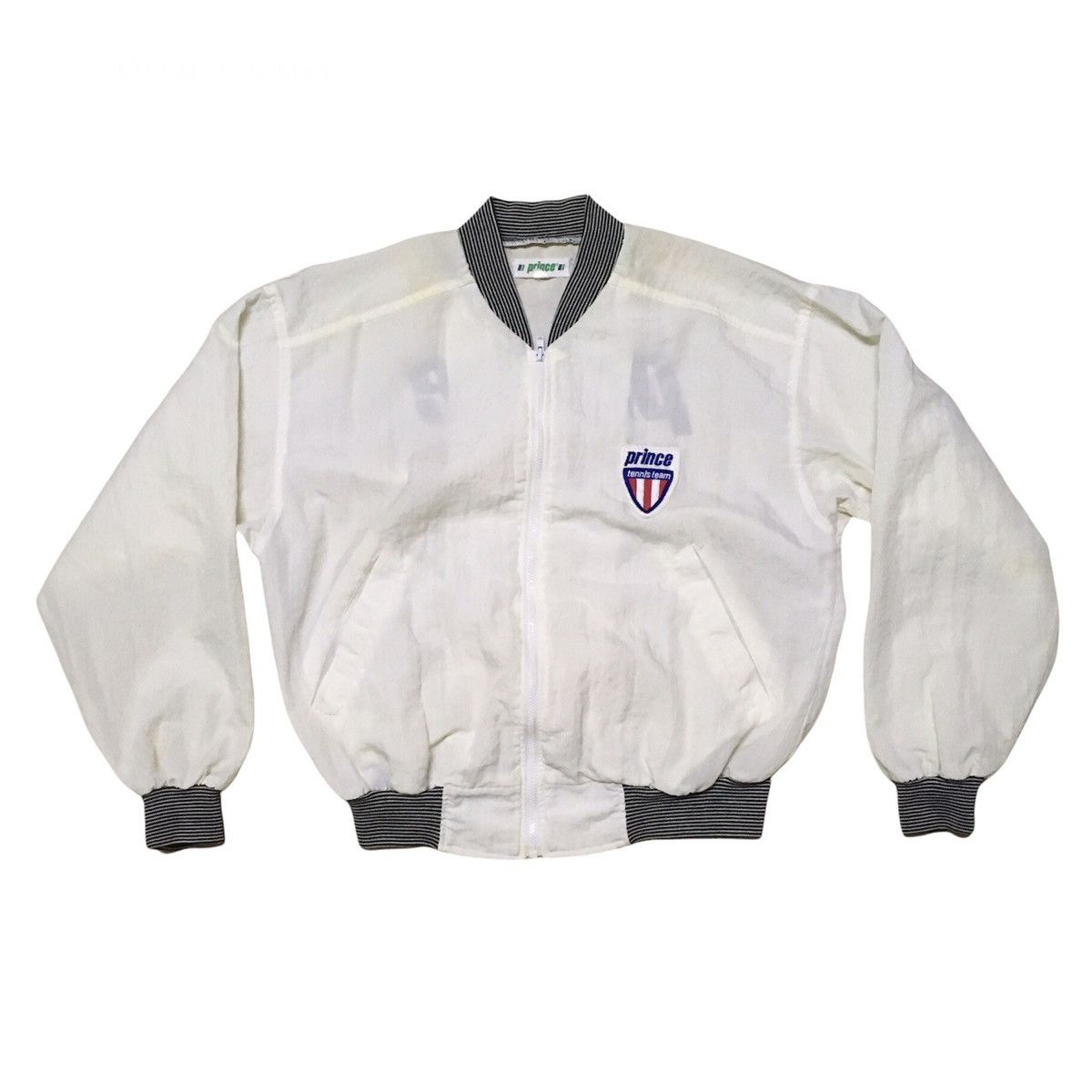 Prince Vintage Prince Tennis Team Light Jacket Bomber Style Size US M / EU 48-50 / 2 - 2 Thumbnail