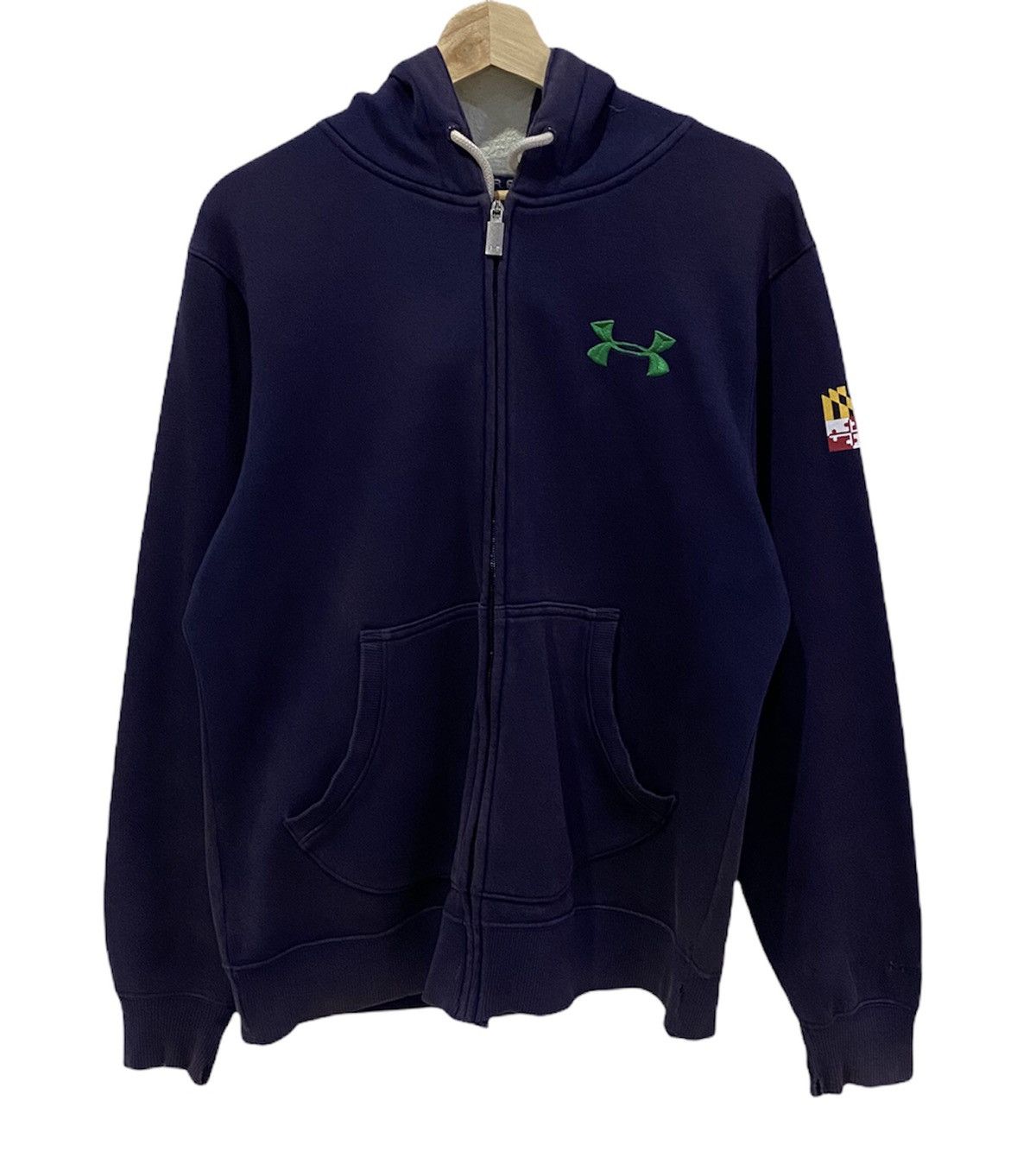 Under Armour Vintage Under Amour Marryland Streetwear Hoodies Size US M / EU 48-50 / 2 - 2 Thumbnail