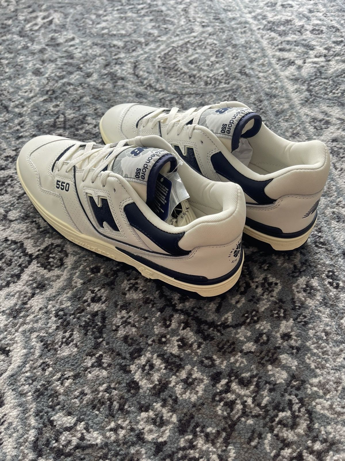New Balance ALD NB P550 Basketball Oxfords - Deadstock | Grailed