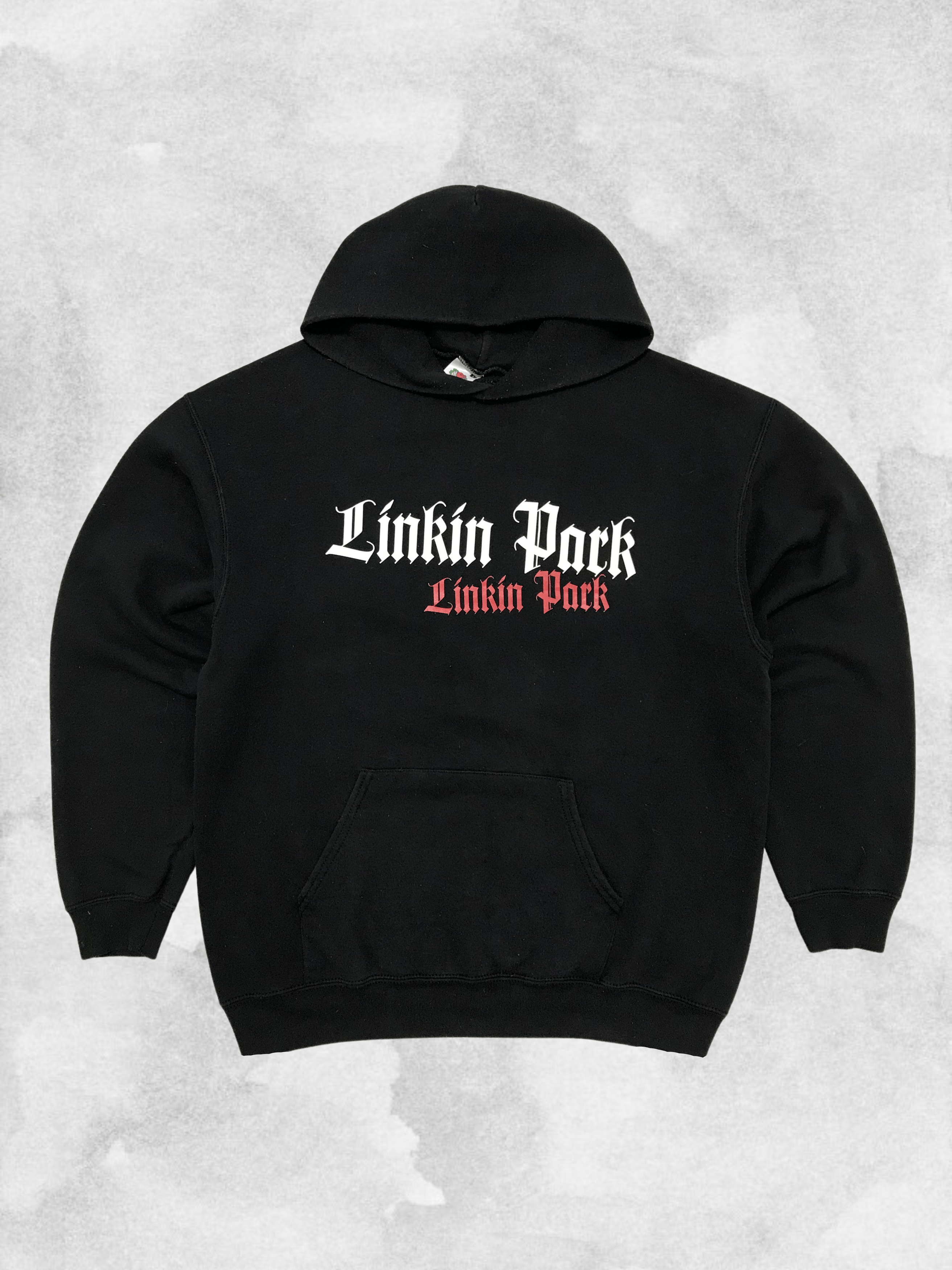 Band Tees × Vintage LINKIN PARK Vintage Hoodie Hooded 90s Metal Tour Rock Band Size US L / EU 52-54 / 3 - 1 Thumbnail